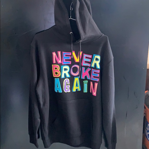 never broke again sweatshirt